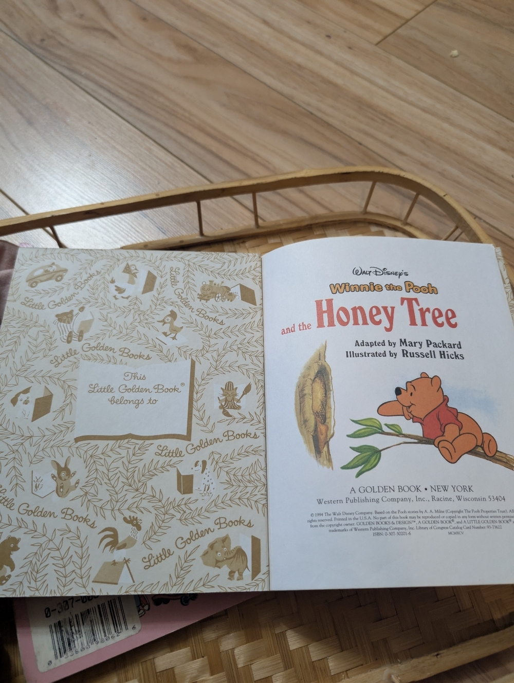 Vintage Winnie the Pooh Bundle | Little Golden Books & 3 Plush Toys - Picture 10 of 13
